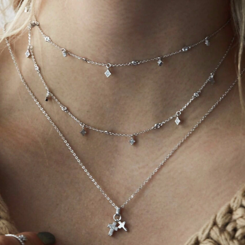 Exaggerated Personality Fashion Multi-layered Necklace