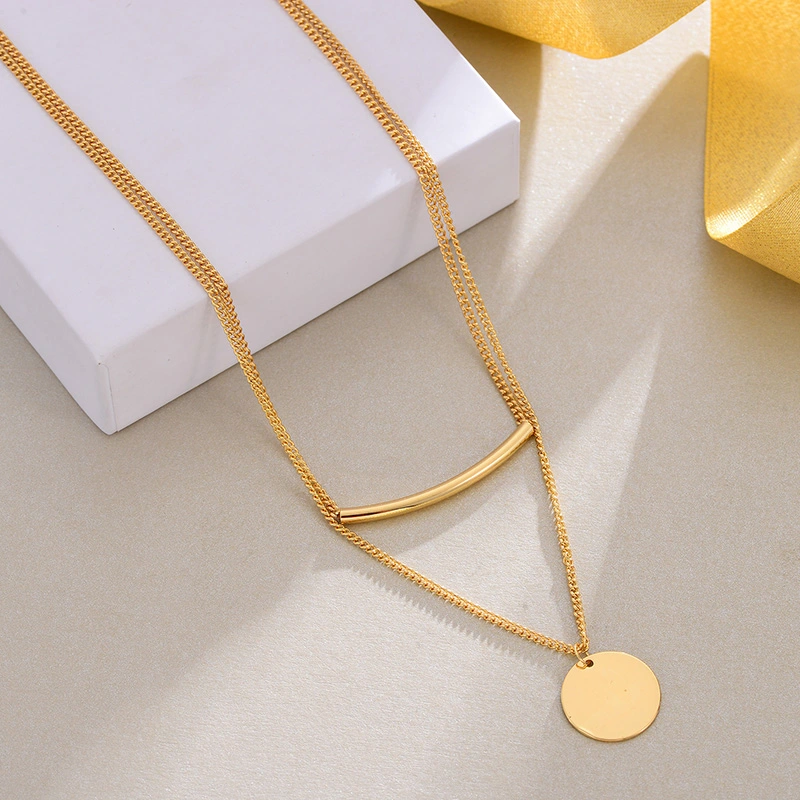 Trend Simple Retro Simple Geometric Clavicle Chain