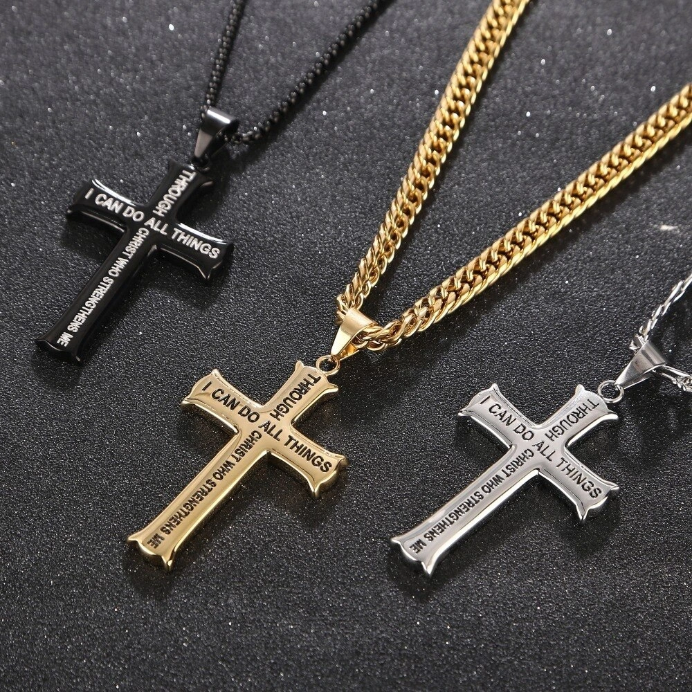 Haiyi Icando All Things Cross Pendant