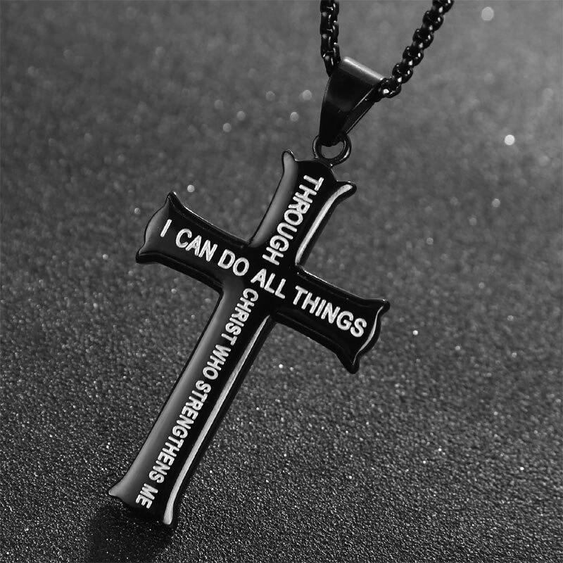 Haiyi Icando All Things Cross Pendant