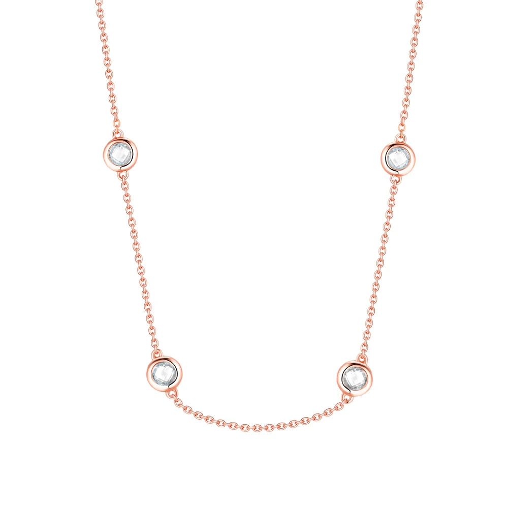 Sterling Silver Short Clavicle Chain