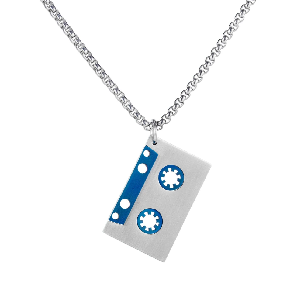 Cross-border Hot-selling Classic Retro Audio Tape Pendant