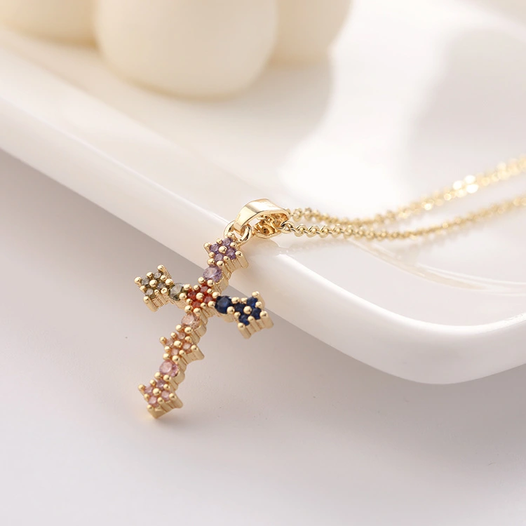 European And American Fashion Women's Jewelry Electroplated Real Gold Clavicle Chain