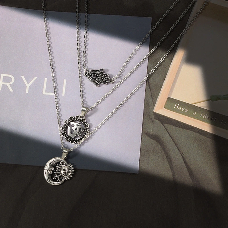 Alloy Necklace Simple Sweater Chain Women's Foreign Trade Jewelry