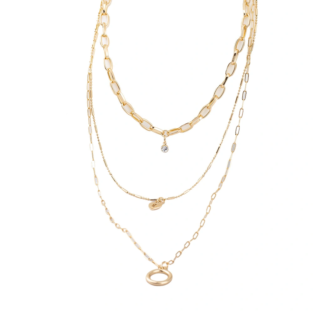 Pearl Letter Sweater Chain Clavicle Chain Female Simple Jewelry