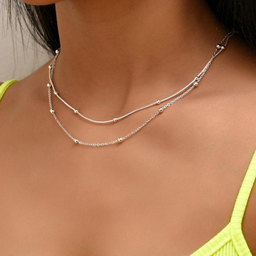 Fashionable Simple Metal Irregular Necklace