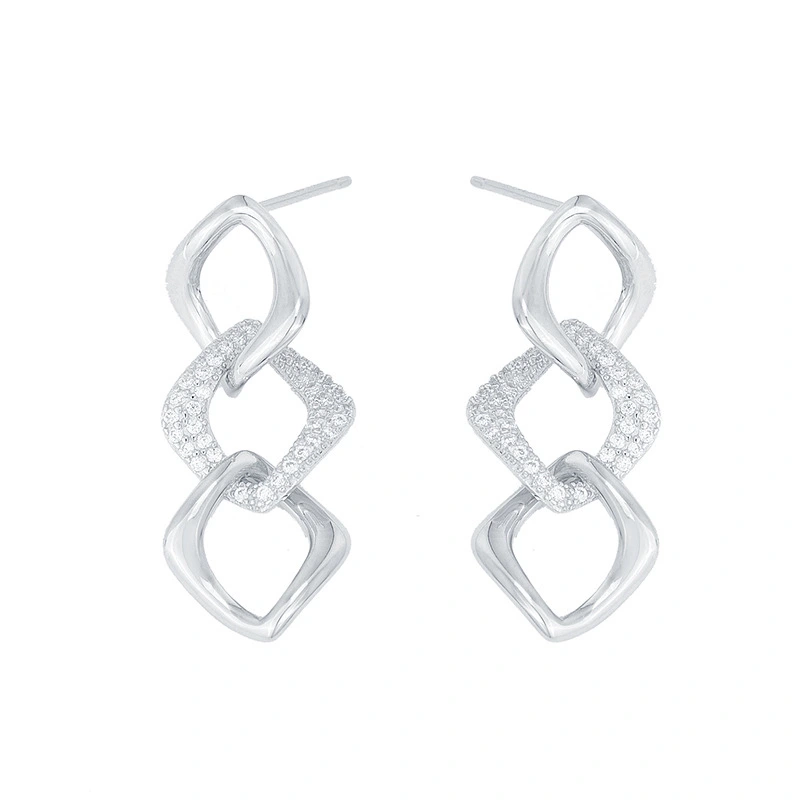 Hanyi Cross-border Wholesale Sterling Silver Stud Earrings