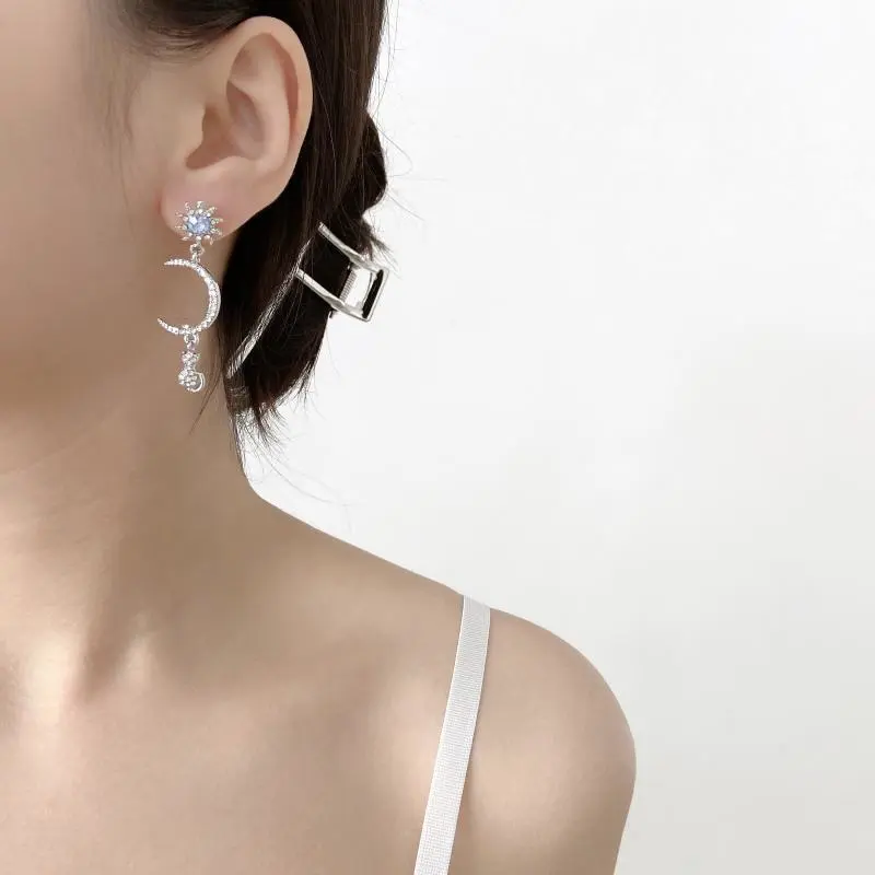 Korean Temperament Long Wild Net Celebrity Fashion Earrings