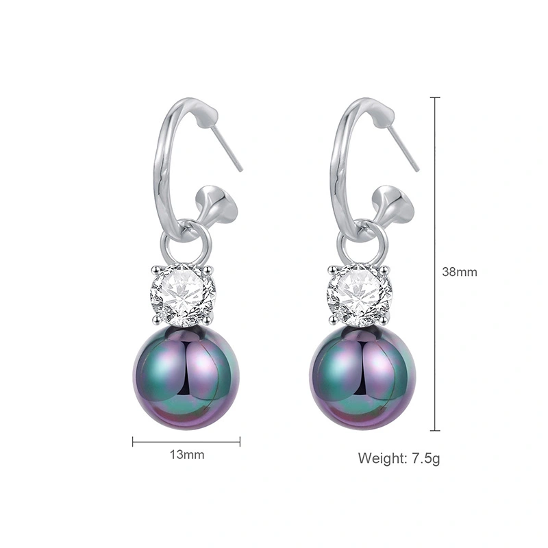 Fashion Metal Irregular Pop Earrings