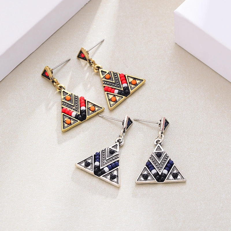 Asymmetric Fashion Simple Metal Earrings