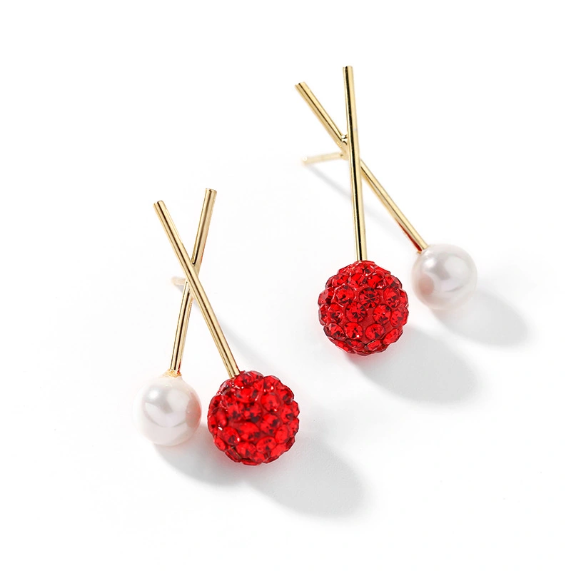 New Trendy Personality Temperament Net Red French Simple Cold Style Earrings