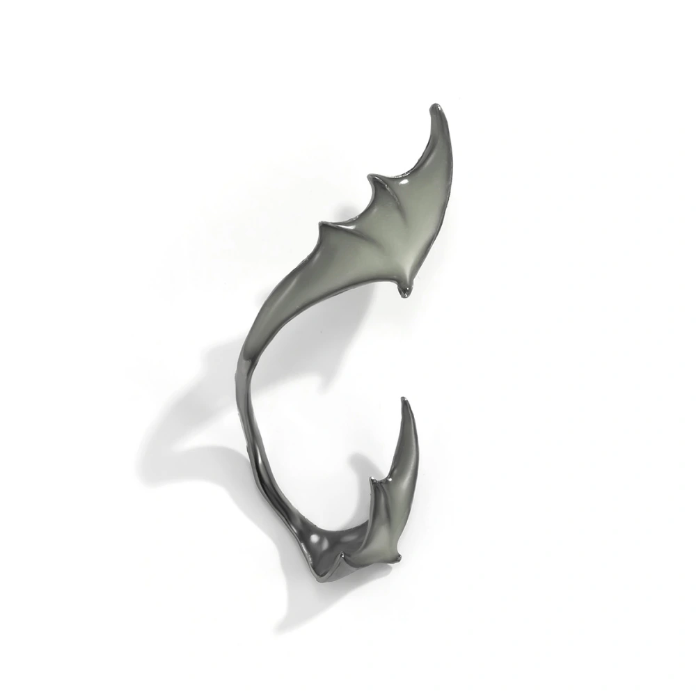 Dark Wind Halloween Single Wing Earrings