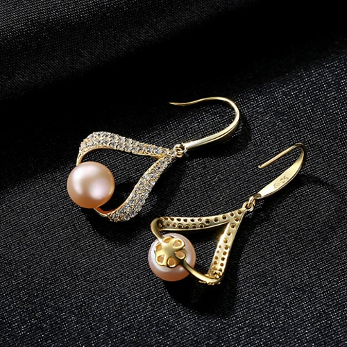 Electroplated 18K Gold And Silver Freshwater Pearls