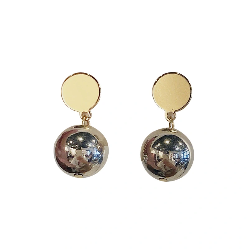 Trendy New Round Ball Earrings