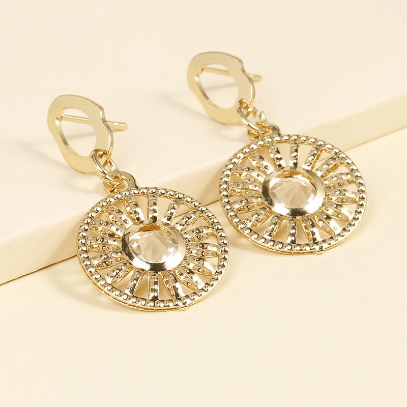 Selling Earrings Round Earrings Fashion Simple Earrings