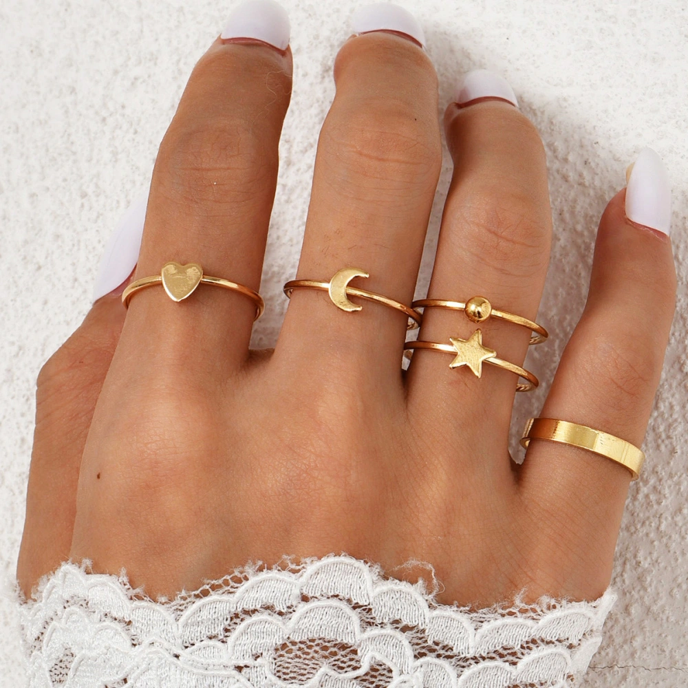 Fashion Simple Irregular All-match Ring