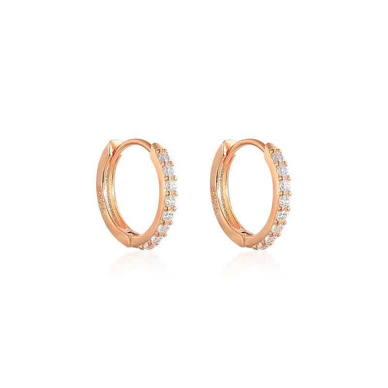 Simple Trendy Diamond Earrings