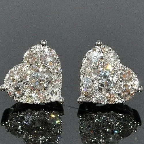 Fashion Earrings Love Simple Super  Diamond Women