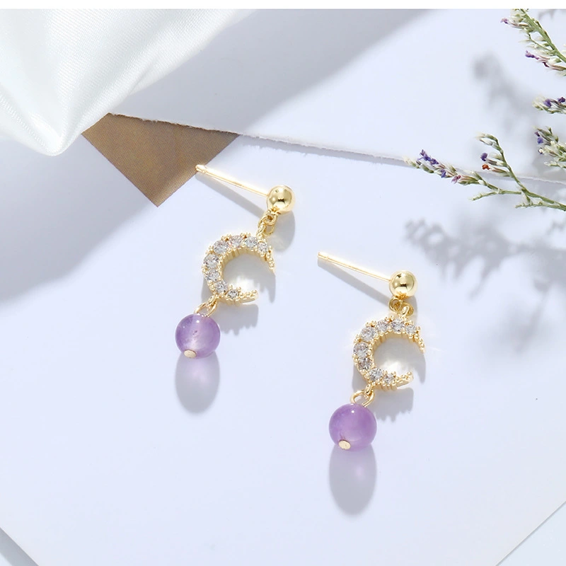 Bado Natural Crystal Earrings
