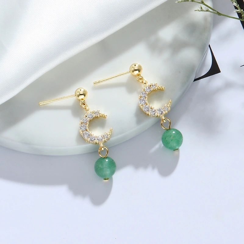 Bado Natural Crystal Earrings