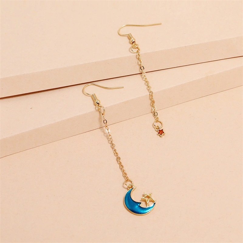 Japanese Ins Long Cute Earrings