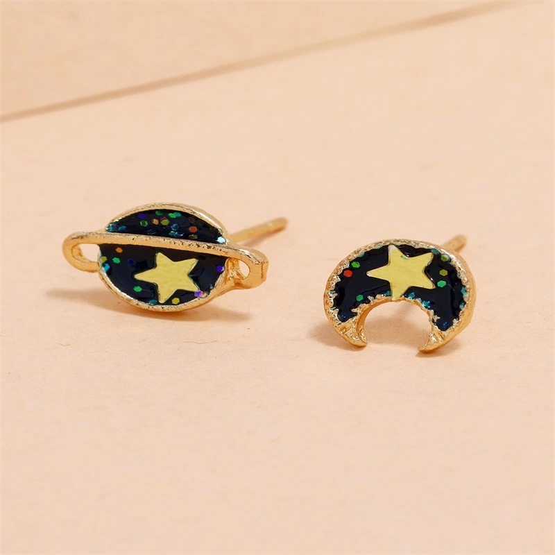 Japanese Cartoon Ears Star Earrings