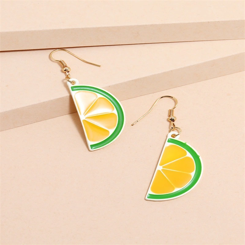 Personalized Fruit Earrings