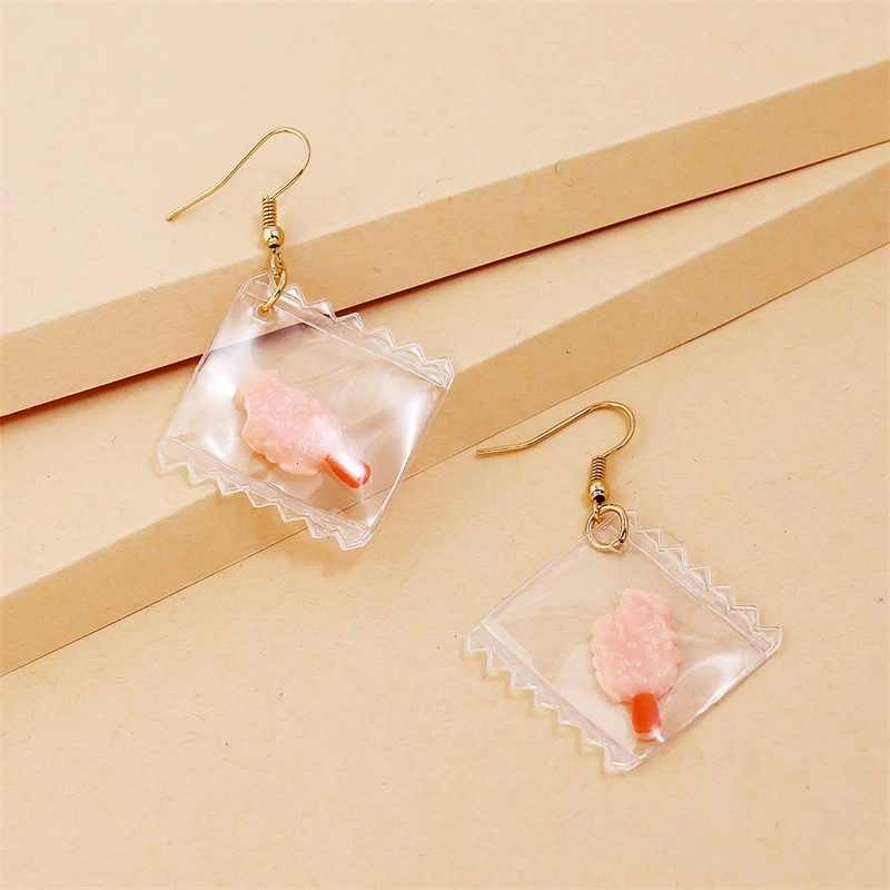 Personality Candy Net Red Pop Earrings