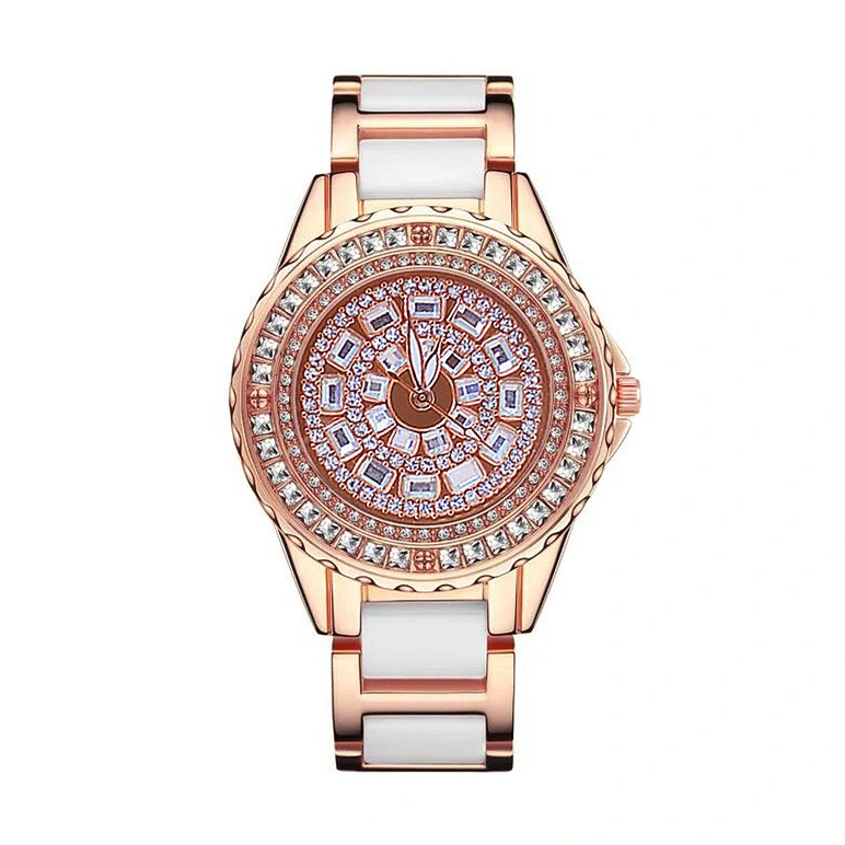 Fashion Full Of Diamond Women Watch Bracelet Full Of Diamond Women