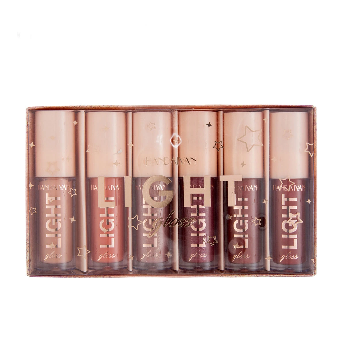 Fashion Mirror Water Gloss Lip Glaze 6 Sets