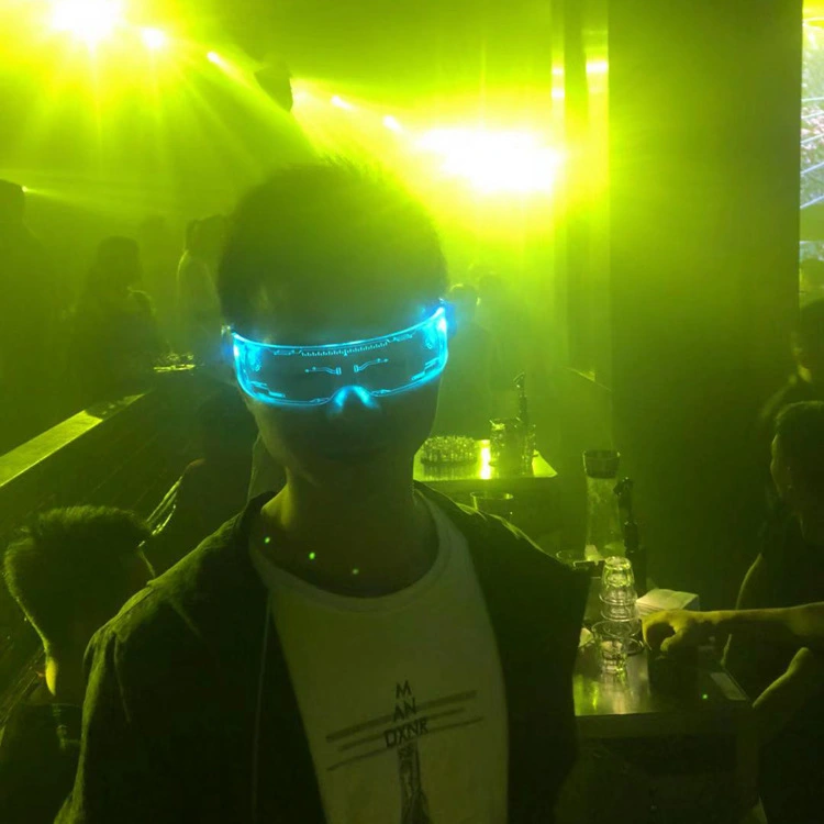 Halloween Amazon LED Colorful Glowing Glasses Christmas