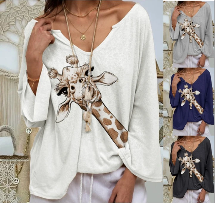 Printed Women New Version T-Shirt Top