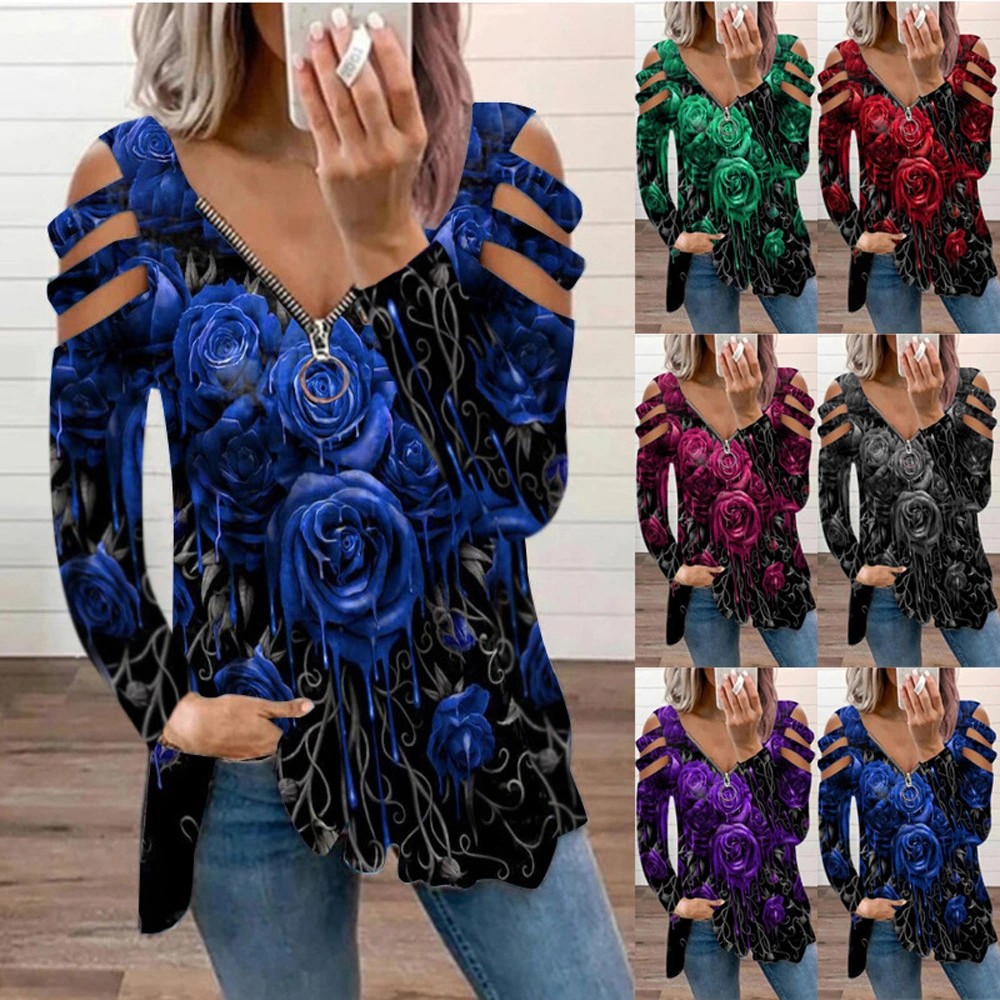 Autumn And Winter Women New Knitted Top