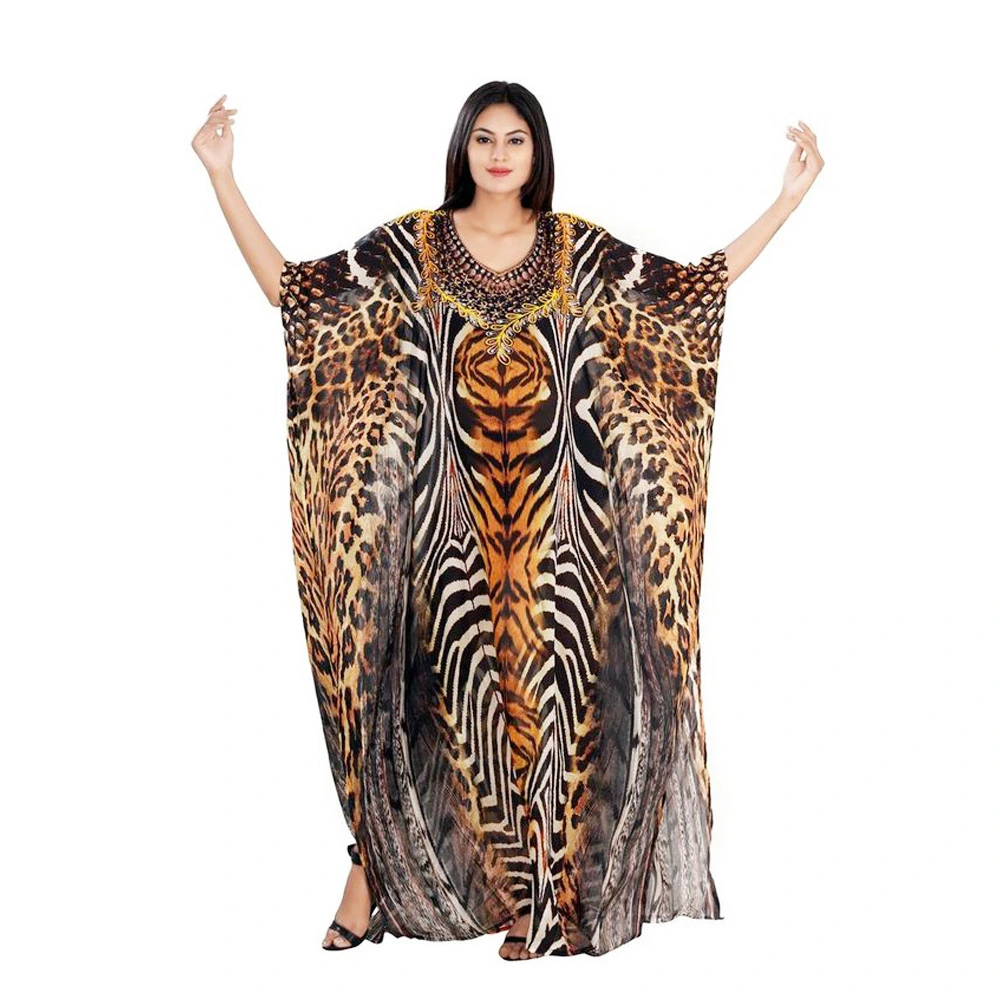 Seaside Holiday Leopard Print Dress