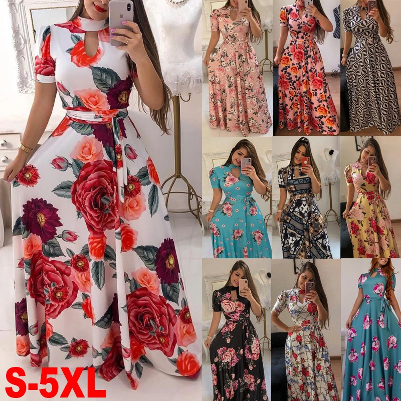 Fashion style big swing skirt dress