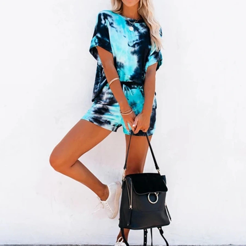 Loose Printed Homewear Casual Sui