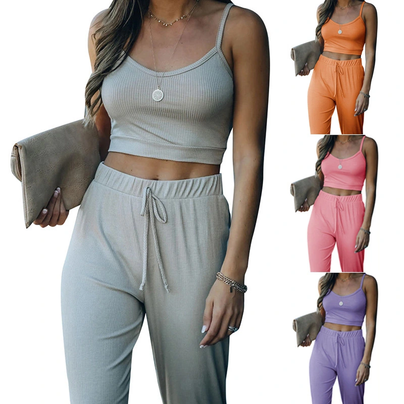 Casual fashion solid color ladies suit
