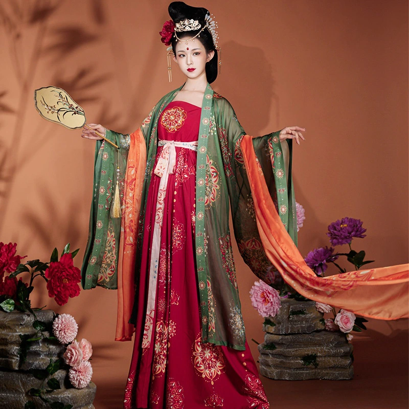 Original Willow Firework Fog Hanfu