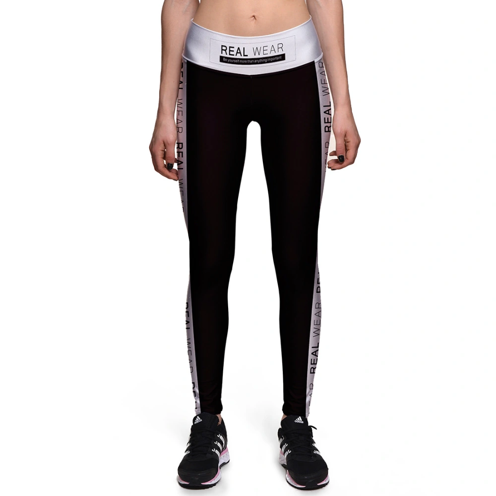 European And American Sports High Waist Yoga Pants Stretch Slim Leggings