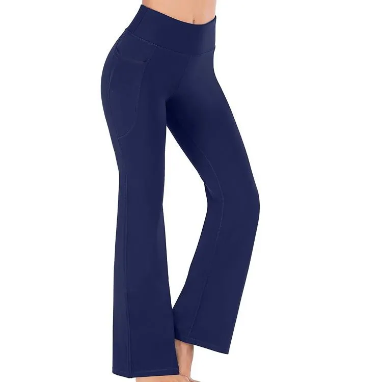 High-waist Wide-leg Pants Fashionable And Popular Yoga Wide-leg Pants That Can Be Worn Outside