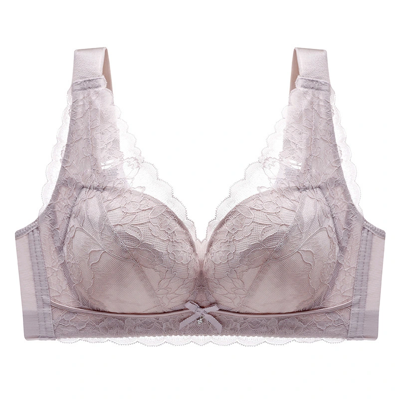 No Steel Ring Sexy Ultra-thin Gather-up Breast Bra