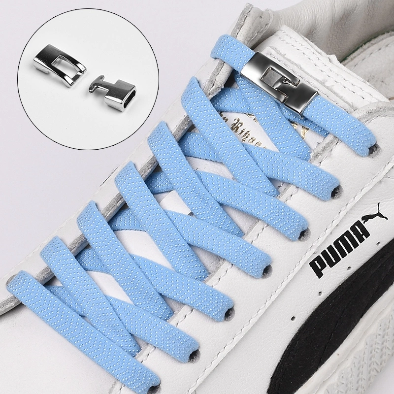 Lazy Shoelaces Free Color Sports Shoelaces Men And Women Cross Buckle Elastic Elastic