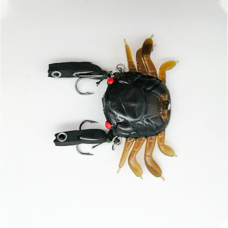 Crab Lure Submersible Long Shot Package Lead Three Hook Lure Bait