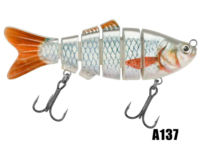 Amazon Supplies 6 Knots Of Multi-section Bait Bionic Swimming Lure Lure