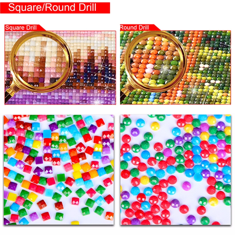 Diamond Painting Kit Dog Family