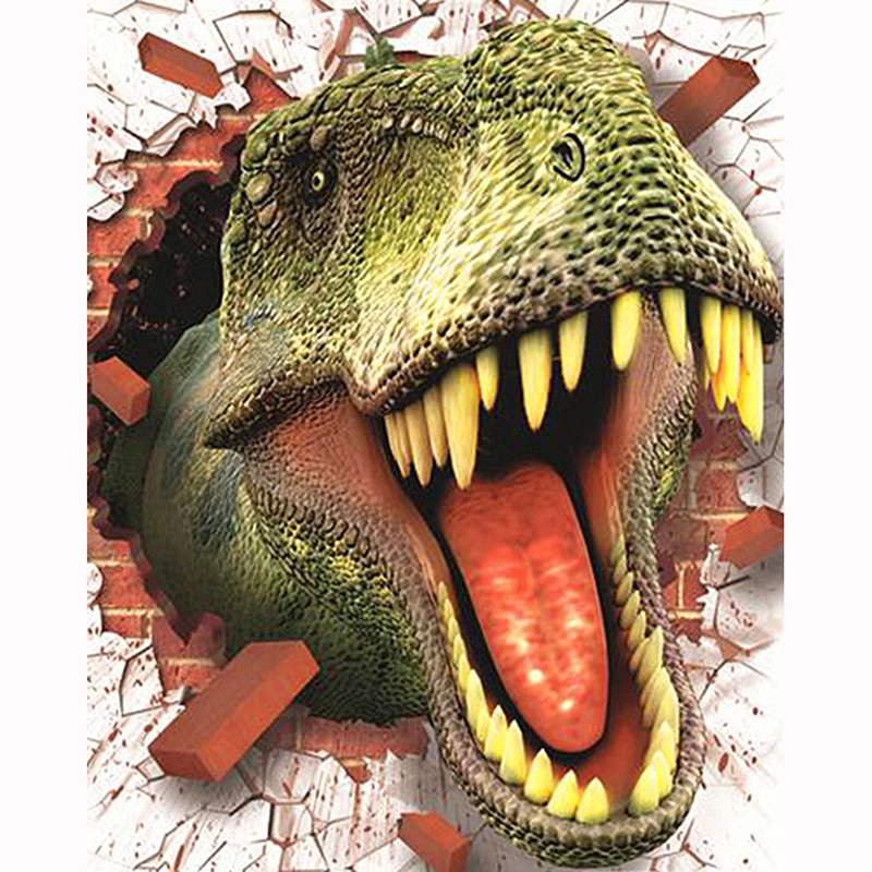 Tyrannosaurus Theme Diamond Painting