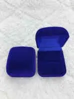 High-grade Velvet Cloth Ring Box Earrings Earrings Packaging Box