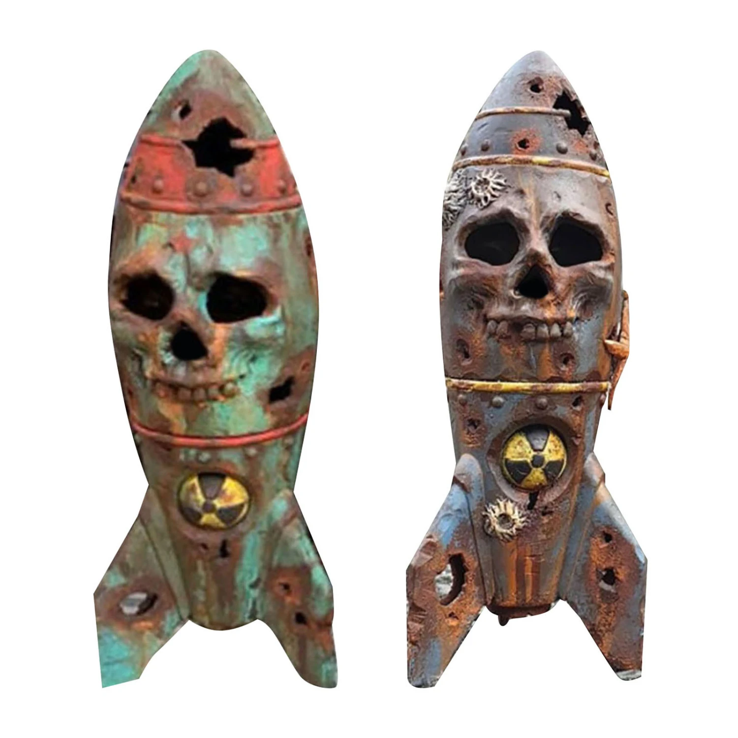Skeleton Bomb Resin Crafts Small Nuclear Warhead Resin