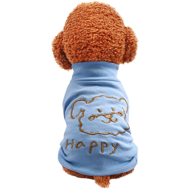 Pet Clothes Happy Puppy Bottoming Shirt