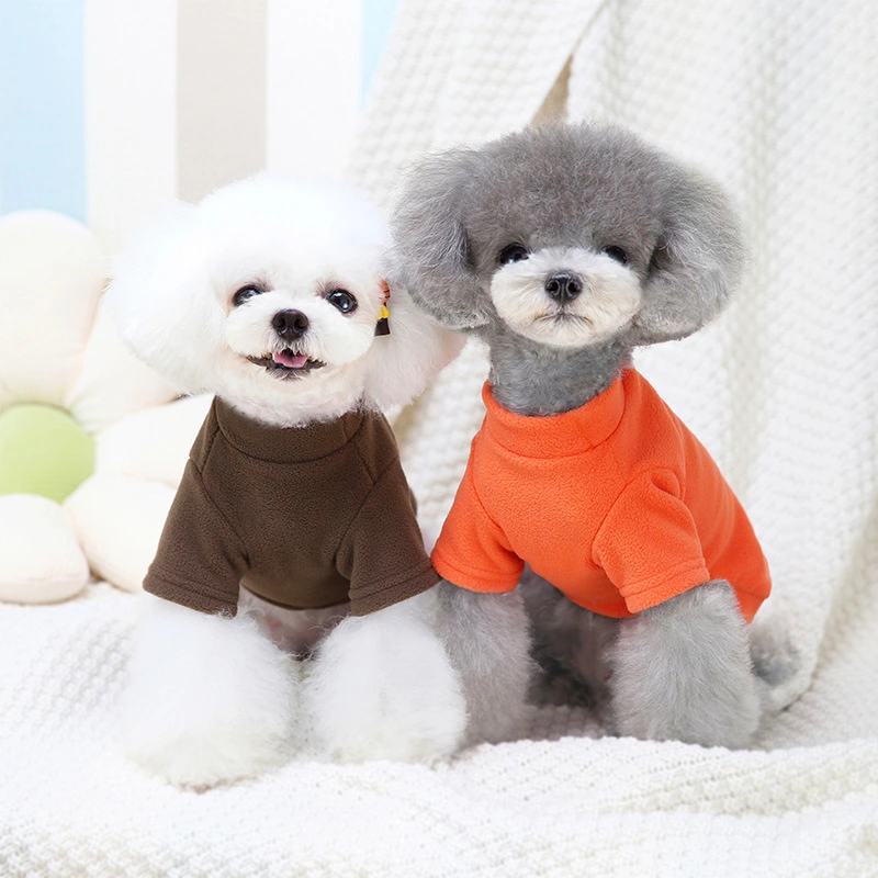 Medium-sized Dog Restaurant Two-legged Fleece Pet Clothes